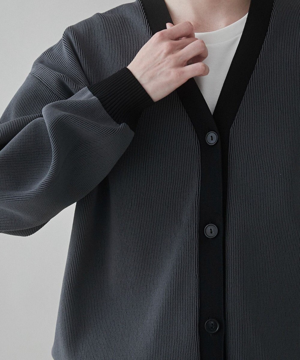 WEGO クリアライトリバーシブルカーディガン 