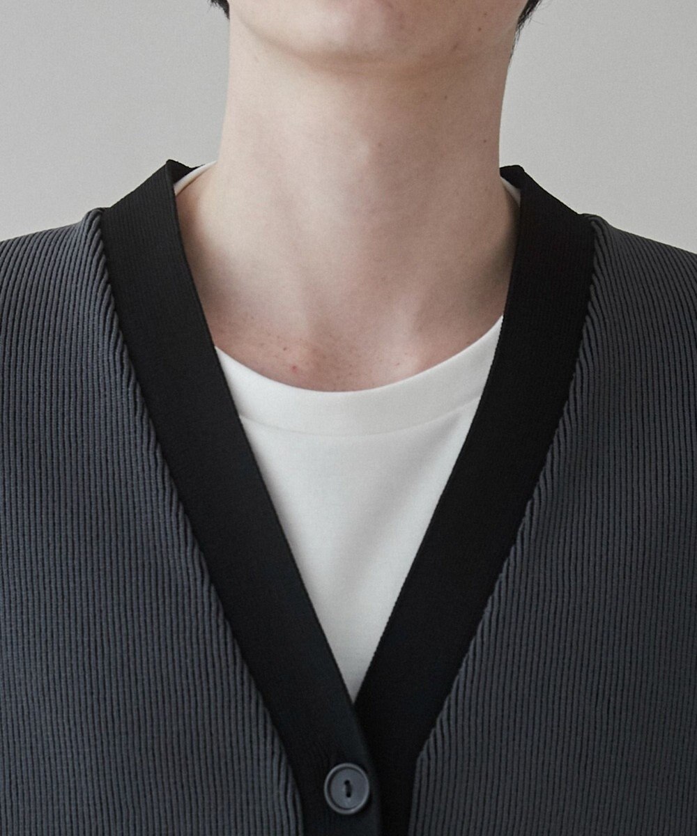 WEGO クリアライトリバーシブルカーディガン 