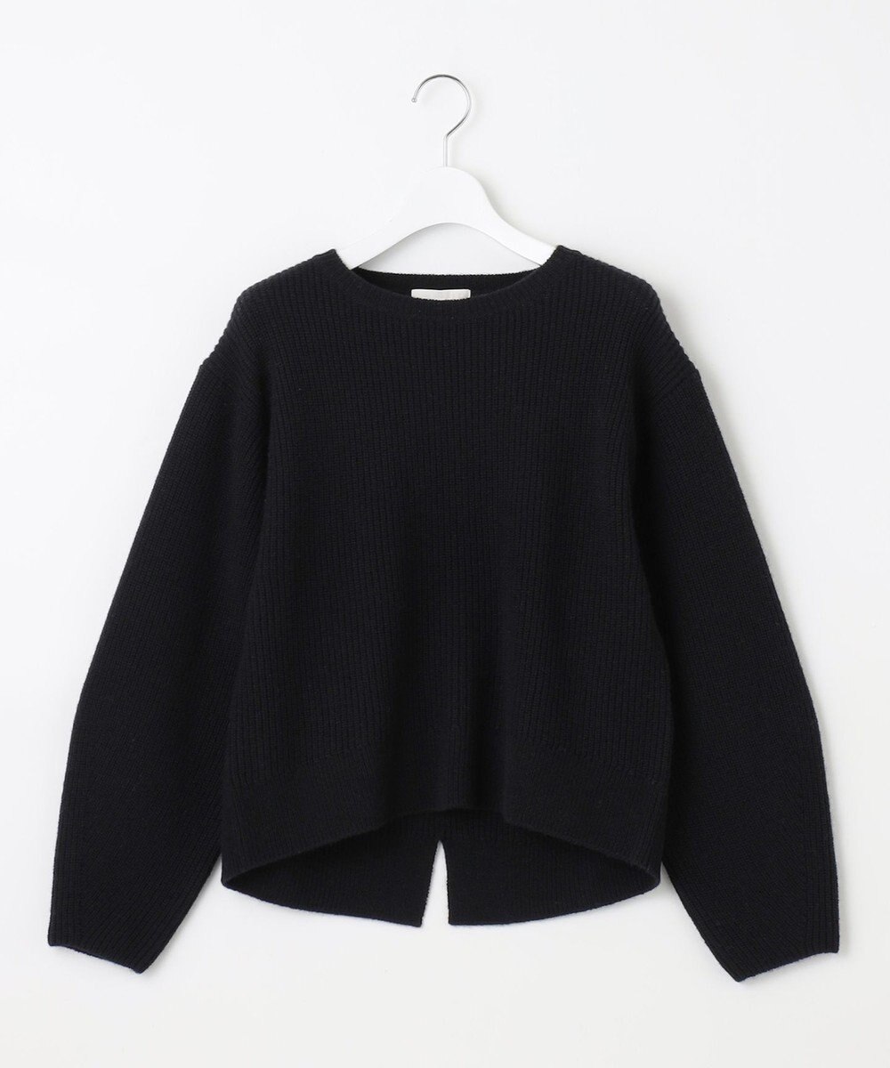 自由区 【洗える】ウールカシミヤブレンドプルオーバー ニット 