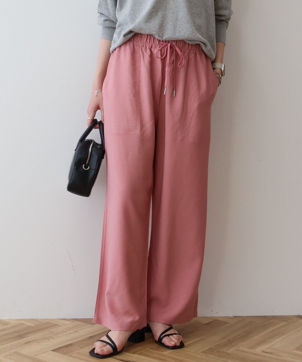 AMERICAN HOLIC 【接触冷感】ベイカーリラックスパンツ 