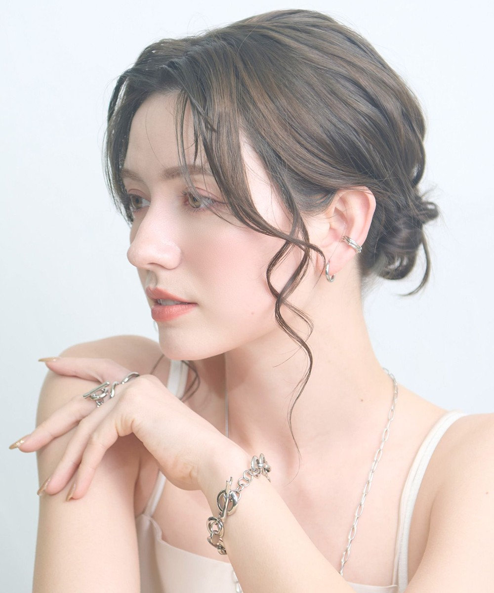 blancotokyo 【金属アレルギー対応】シンプルフープピアス CALM 