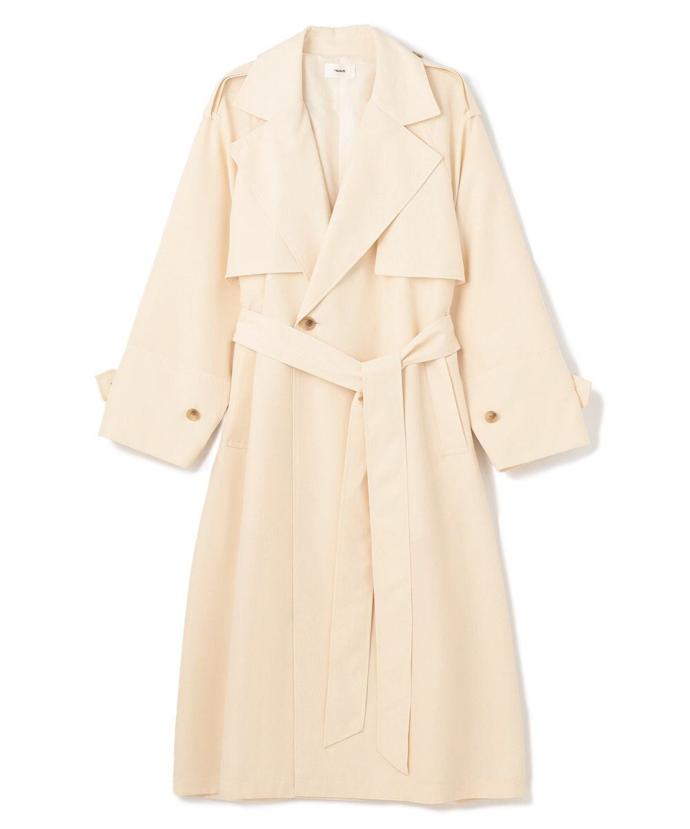 NAVE 【ReNAVE・セットアップ可/撥水加工/防シワ】ポリエステルタッサー コート 
