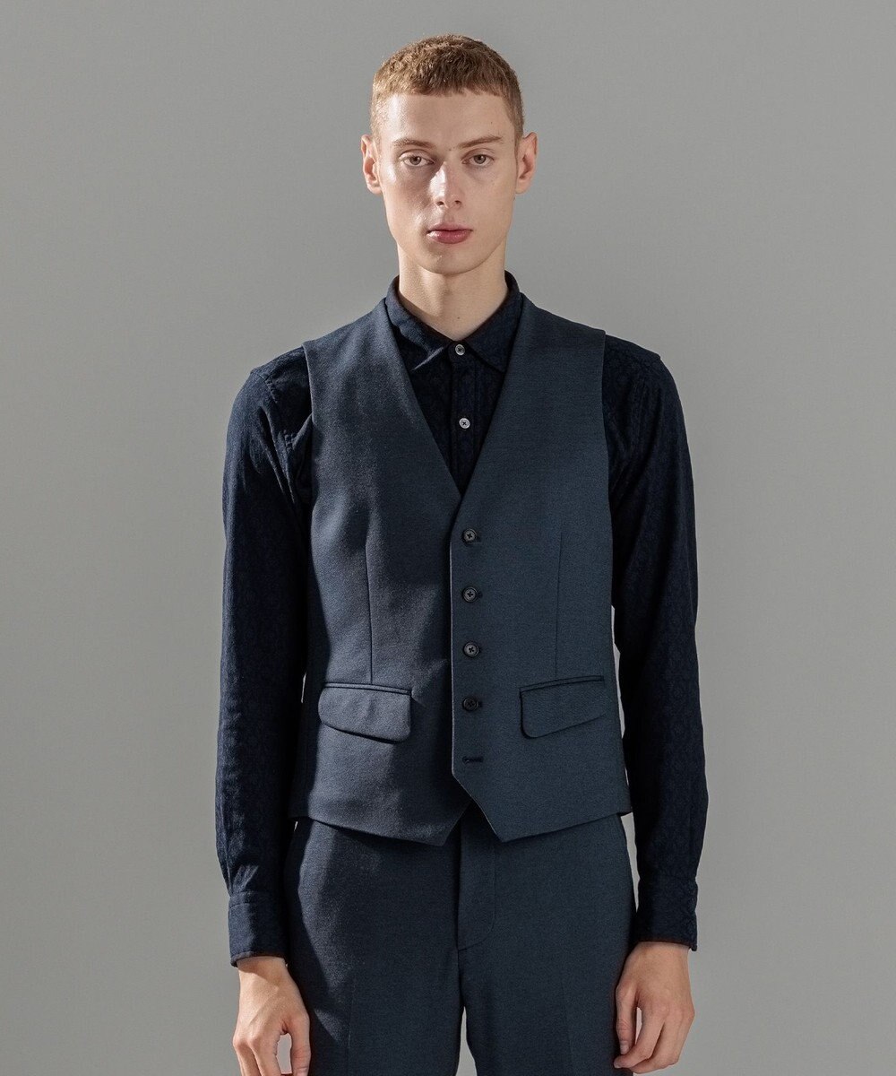 JOSEPH HOMME 【LEON 掲載】ウーステッドモックロディ ジレ 