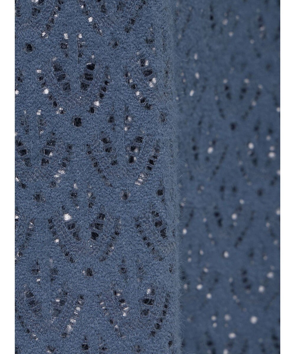 earth music&ecology 起毛レースハイネックインナー 