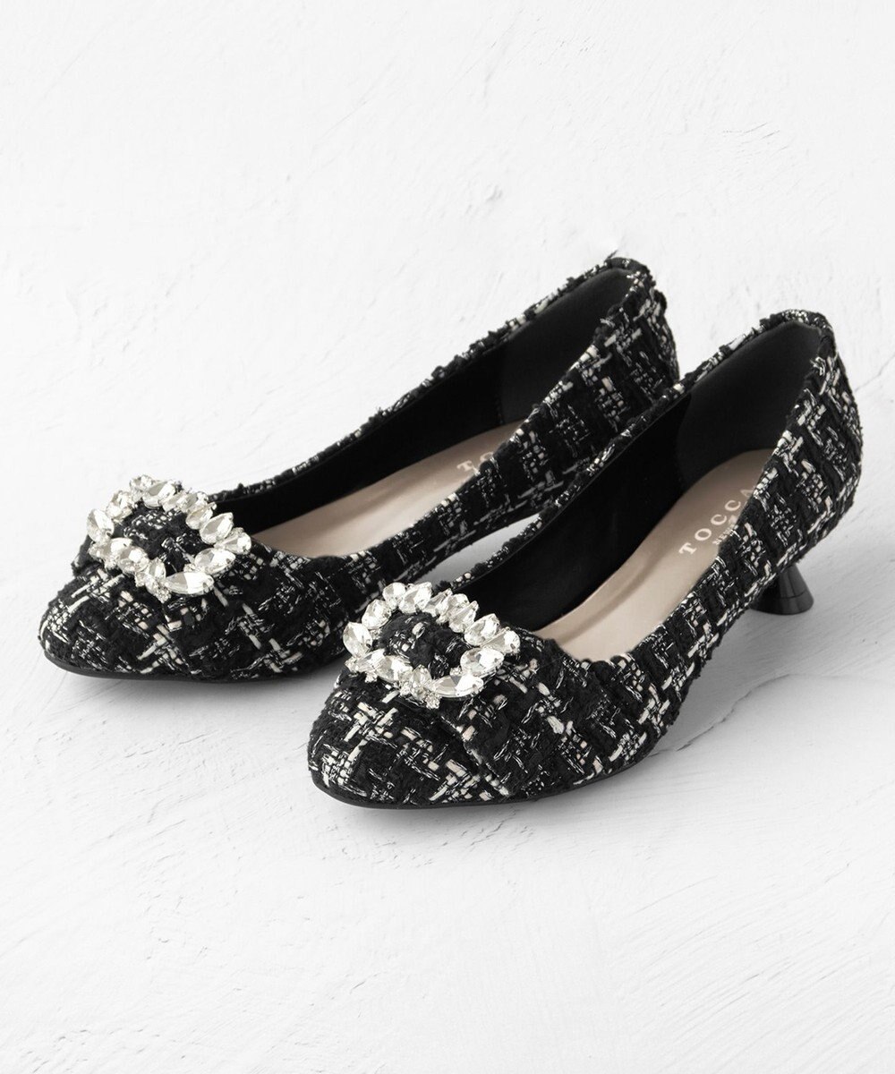 TOCCA 【WEB限定カラーあり】BIJOUX RIBBON PUMPS パンプス 
