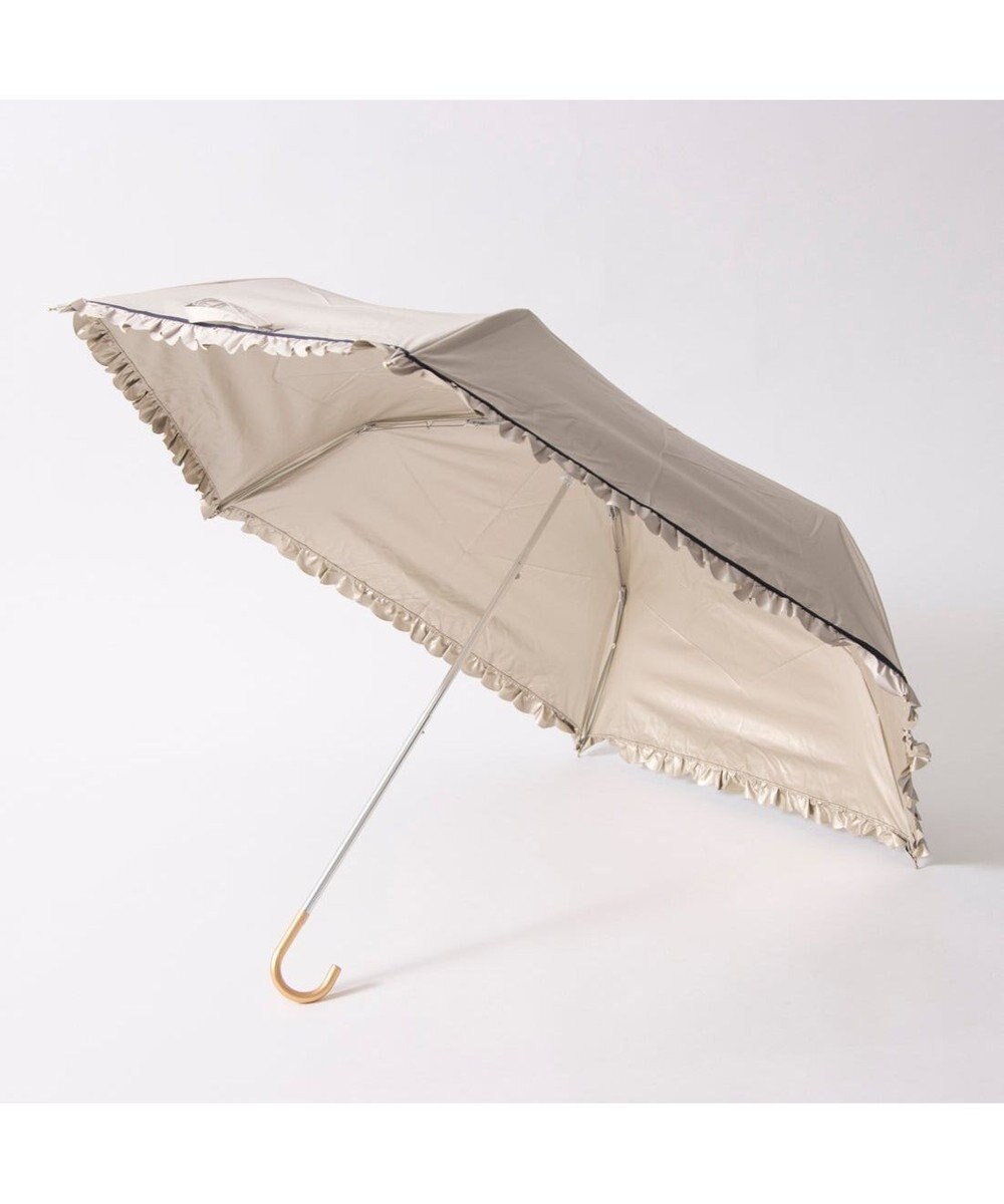 UNBILLION カシュネ cachenez / 【晴雨兼用】【日傘】 【UV カット率99.999.9％以上】PUヒートカットフリルミニ折りたたみ傘 