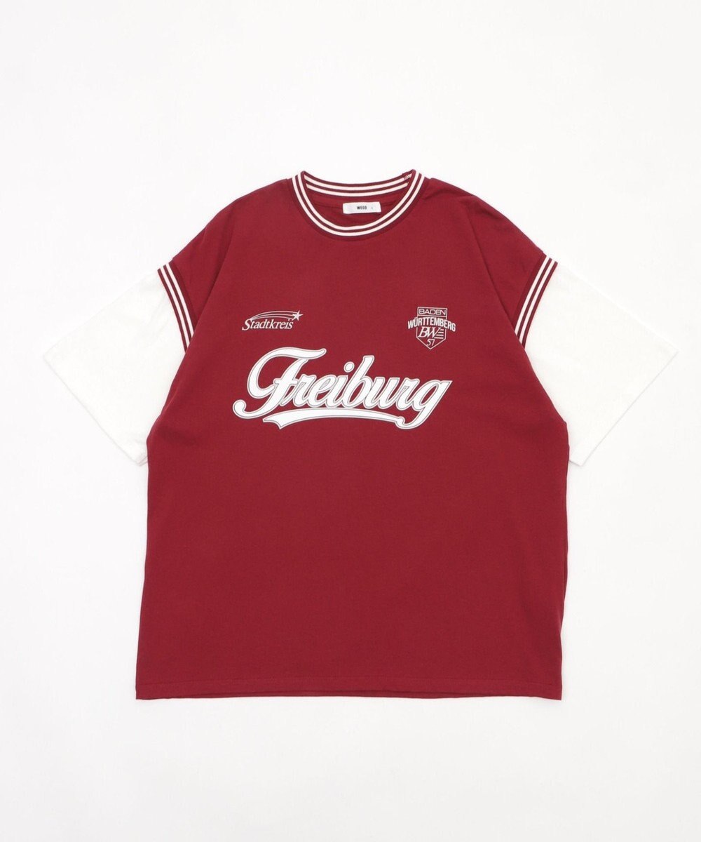 WEGO 【ユニセックス着用ITEM/MLサイズ展開】フェイクタンクグラフィックT（SS） 