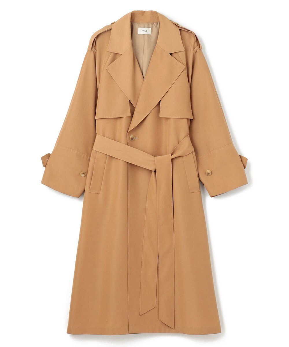 NAVE 【ReNAVE・セットアップ可/撥水加工/防シワ】ポリエステルタッサー コート 