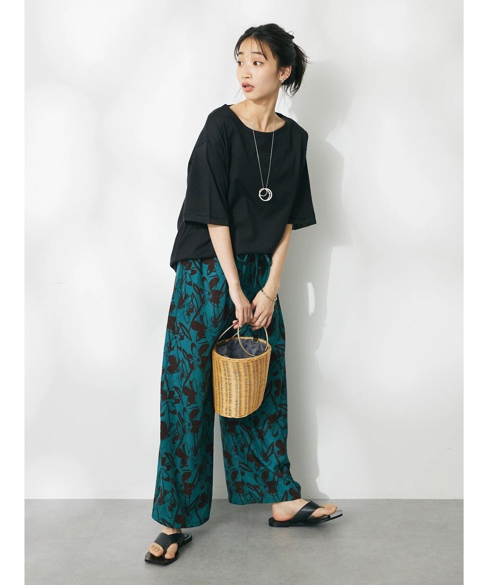 CRAFT STANDARD BOUTIQUE 【ＵＶカット】布帛切り替えプルオーバー 