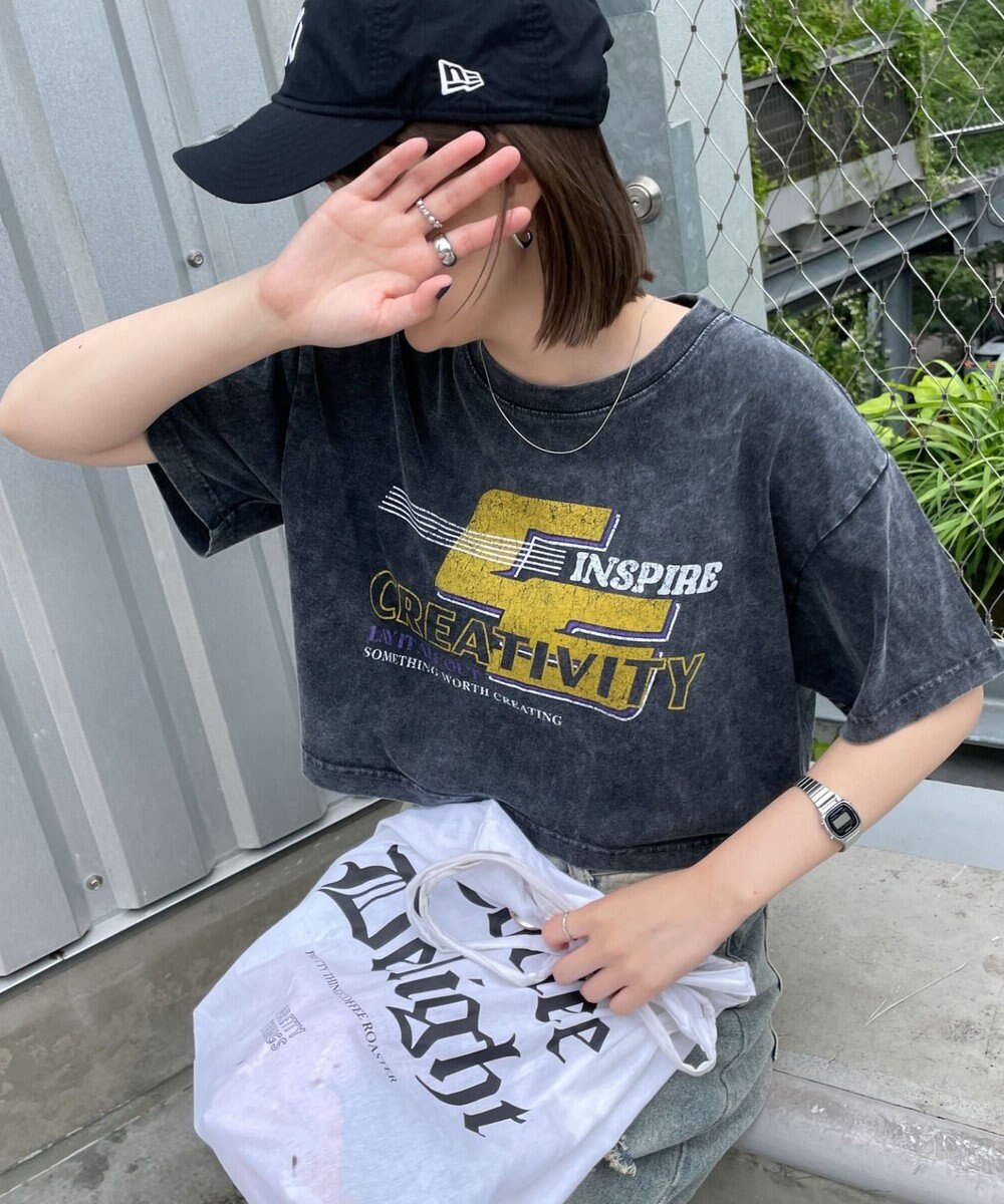 WEGO ヴィンテージウォッシュショートT 