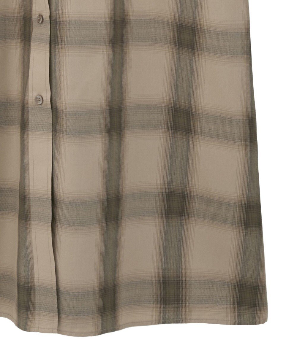 Green Parks ロングシャツワンピース 