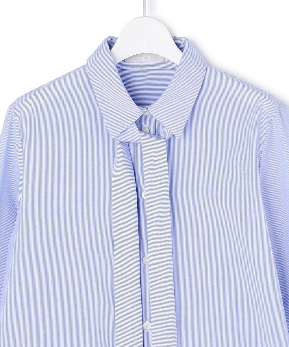 ICB 【先行予約・2WAY】 クリーンブロード タイ付きシャツ 