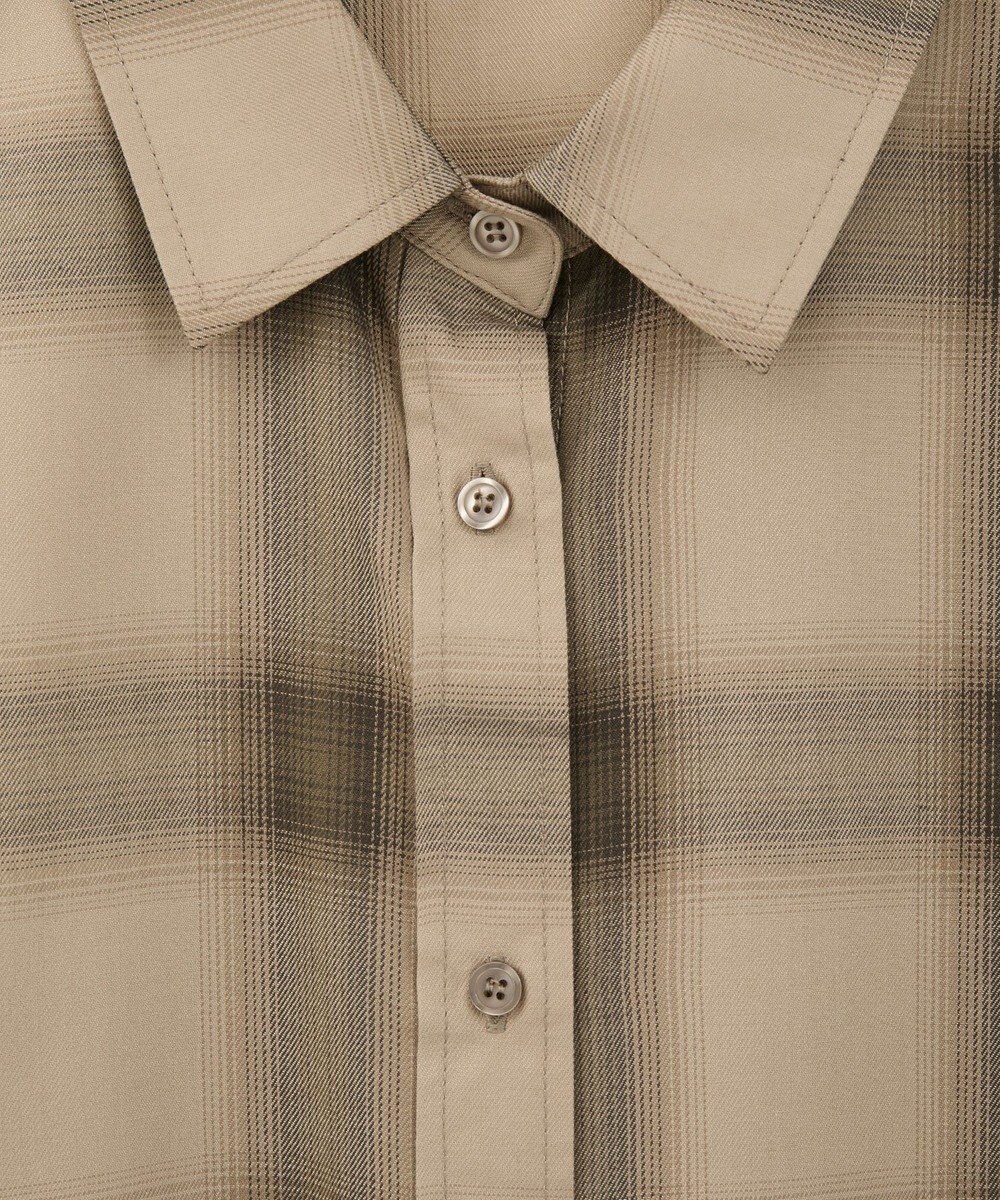 Green Parks ロングシャツワンピース 