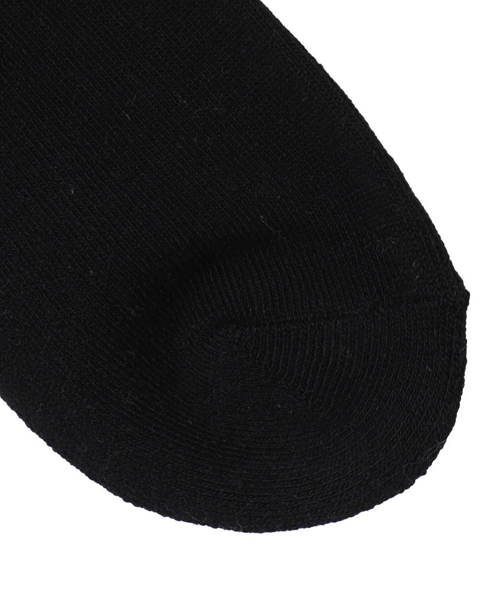 WEGO モチーフロゴ刺繍アンクルパイルソックス 