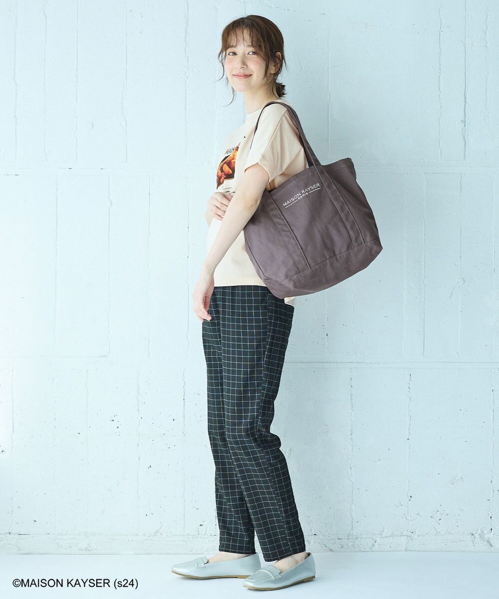 ANY 【MAISON KAYSERコラボ】刺繍ロゴトートバッグ 