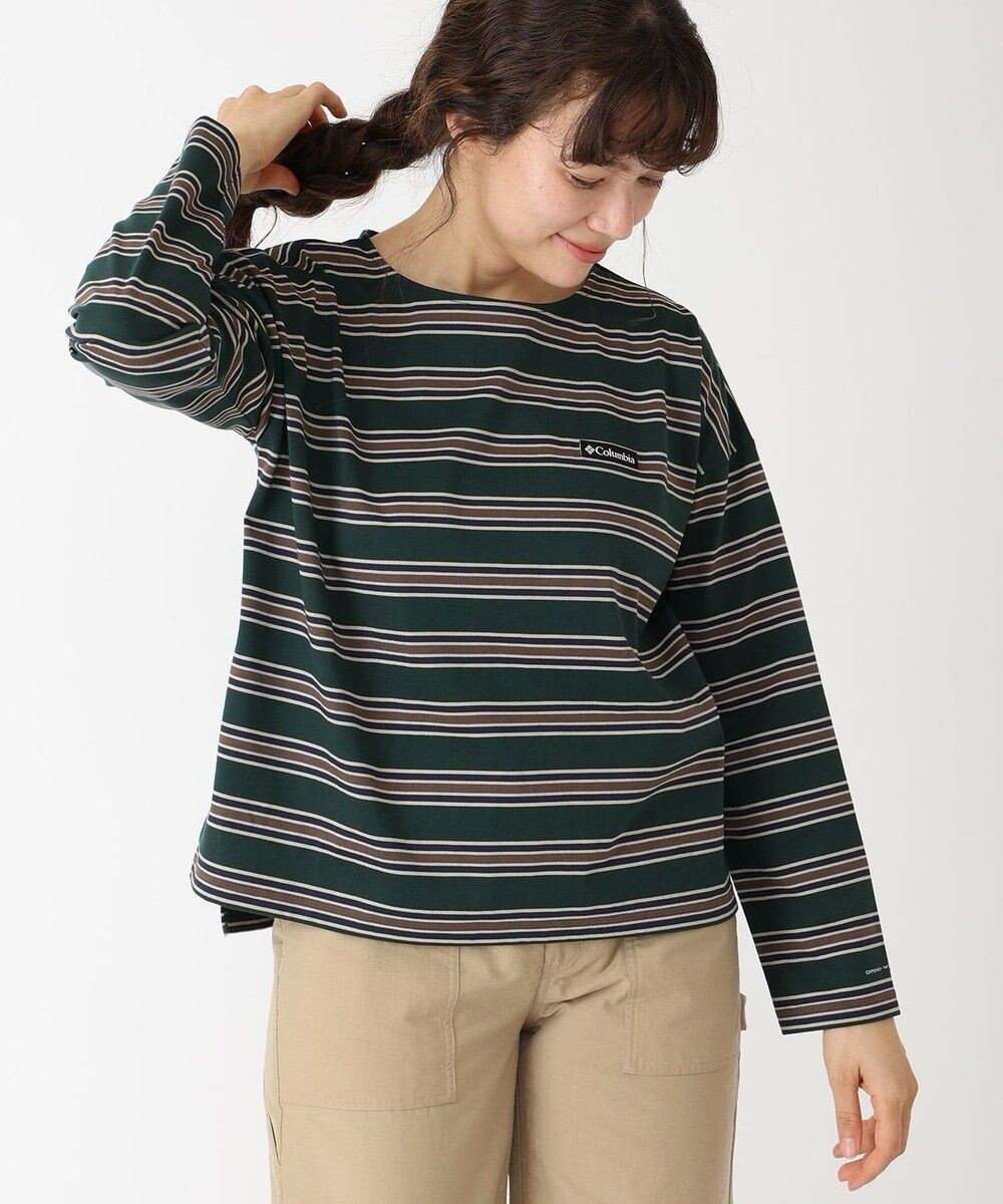 Columbia Columbia/ ウィメンズクラウドアベニューロングスリーブTシャツ /コロンビア 
