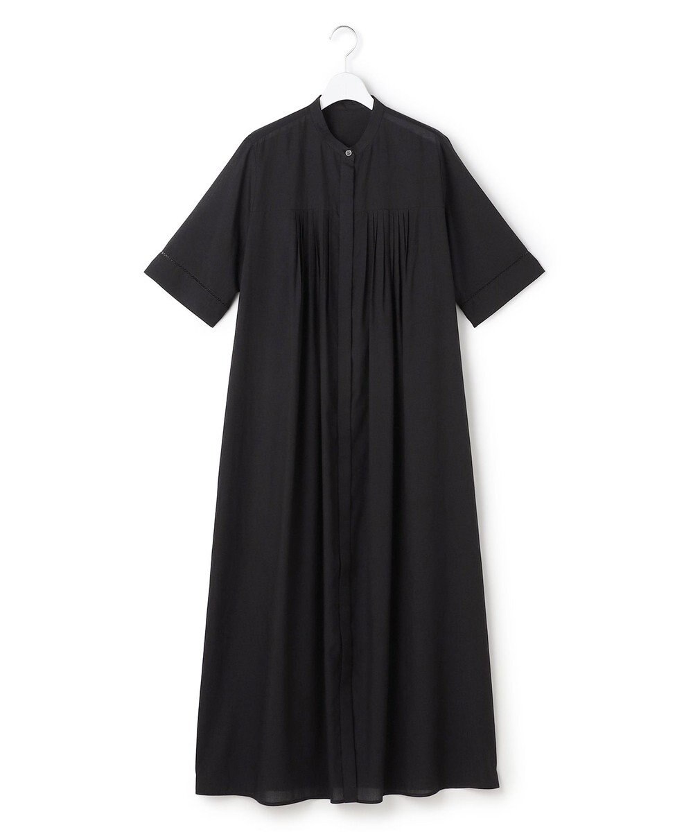 ICB 【先行予約】リネンスラブローン シャツワンピース 