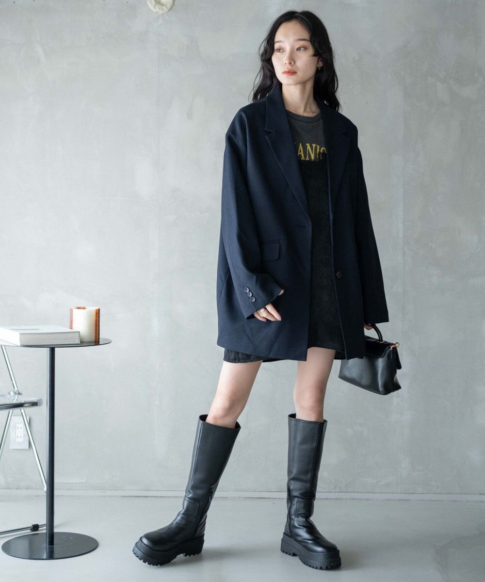 WEGO ボクシーテーラードジャケット 