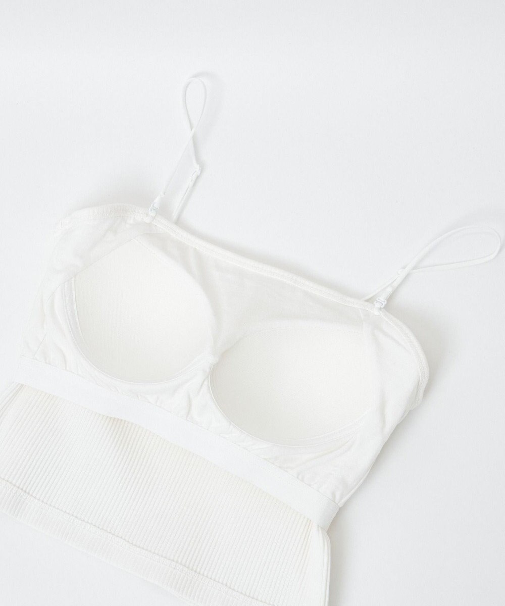 WEGO 【カップ付き】なちゅ盛れカップインショートキャミ 