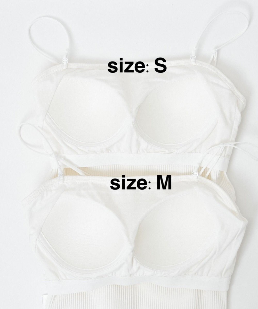 WEGO 【カップ付き】なちゅ盛れカップインショートキャミ 