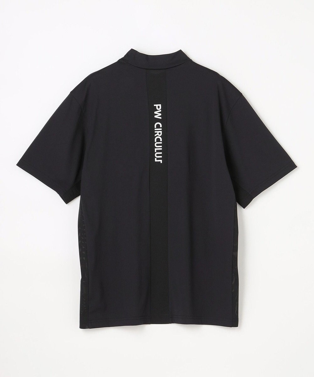 PW CIRCULUS 【MEN】メッシュコンビ モックネック ゴルフ 