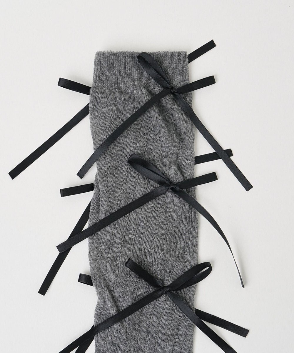 WEGO メニーリボンハイソックス 