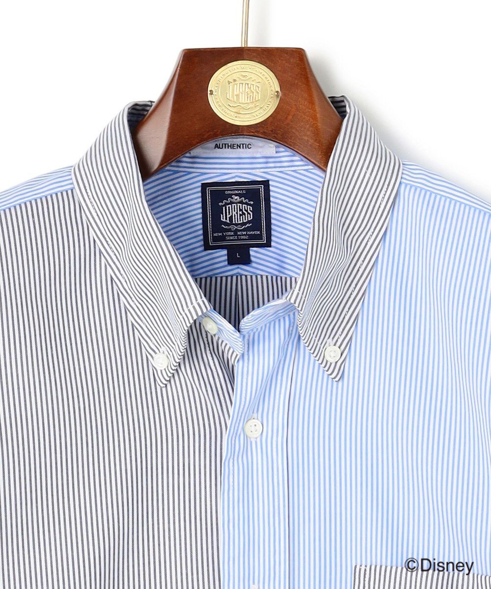 J.PRESS MEN 【DISNEY COLLECTION】【UNISEX】ピンオックス シャツ/ B.D. / ミッキーマウス 
