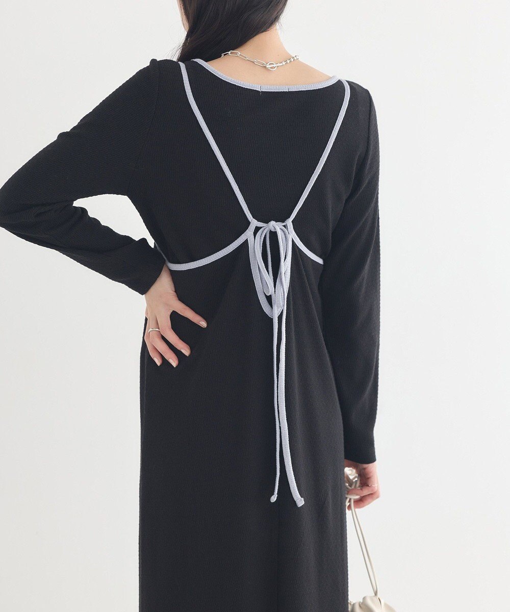 earth music&ecology 【2点SET】レイヤードバイカラーカットワンピース 