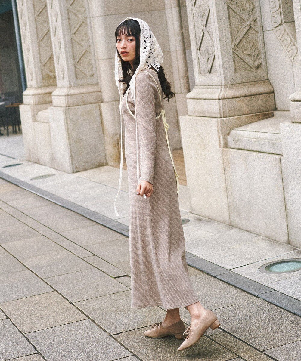 earth music&ecology 【2点SET】レイヤードバイカラーカットワンピース 