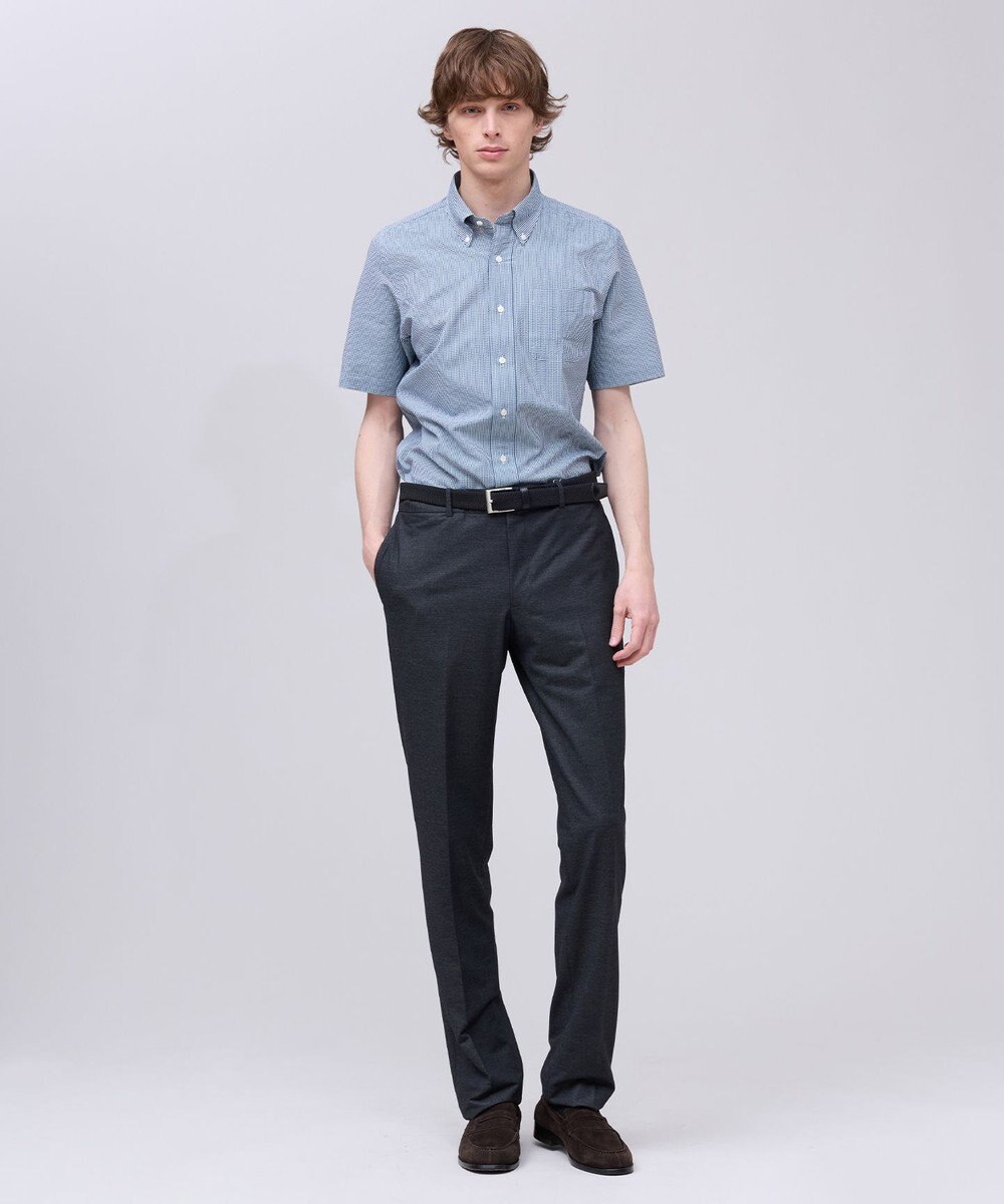 J.PRESS MEN 新色追加【 高通気性 / 軽量 / ノンアイロン / 撥水】【BEAT HEAT SYSTEM】半袖シャツ / B.D. 