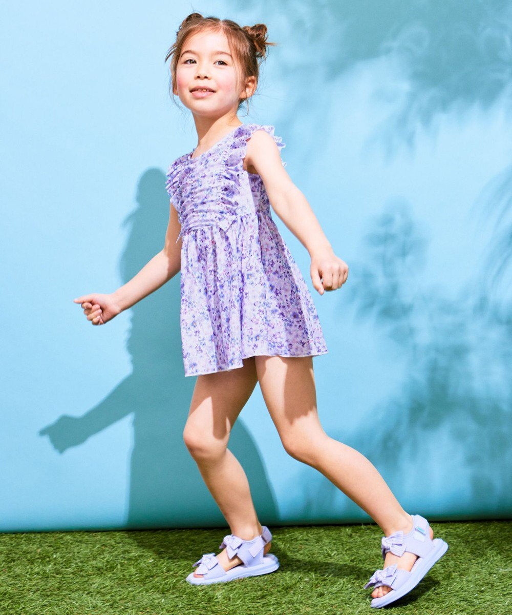 ANY KIDS 花柄 チュニック 水着 