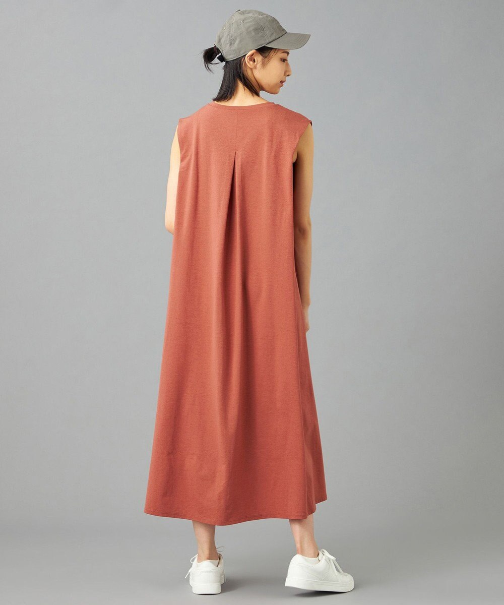 Chacott Chacott BALANCE EasyCare+ タックワンピース 