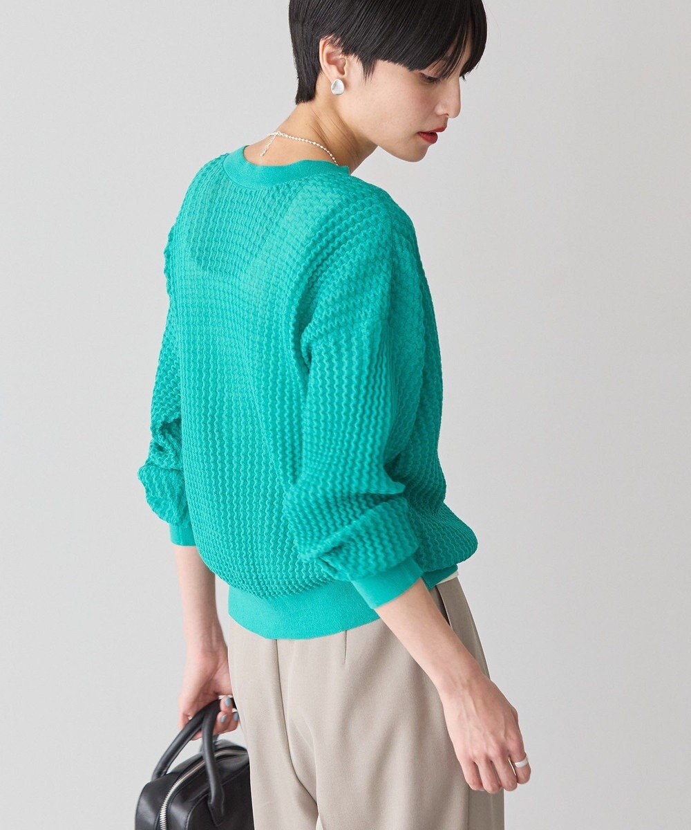 AMERICAN HOLIC 柄編みニットカーディガン 