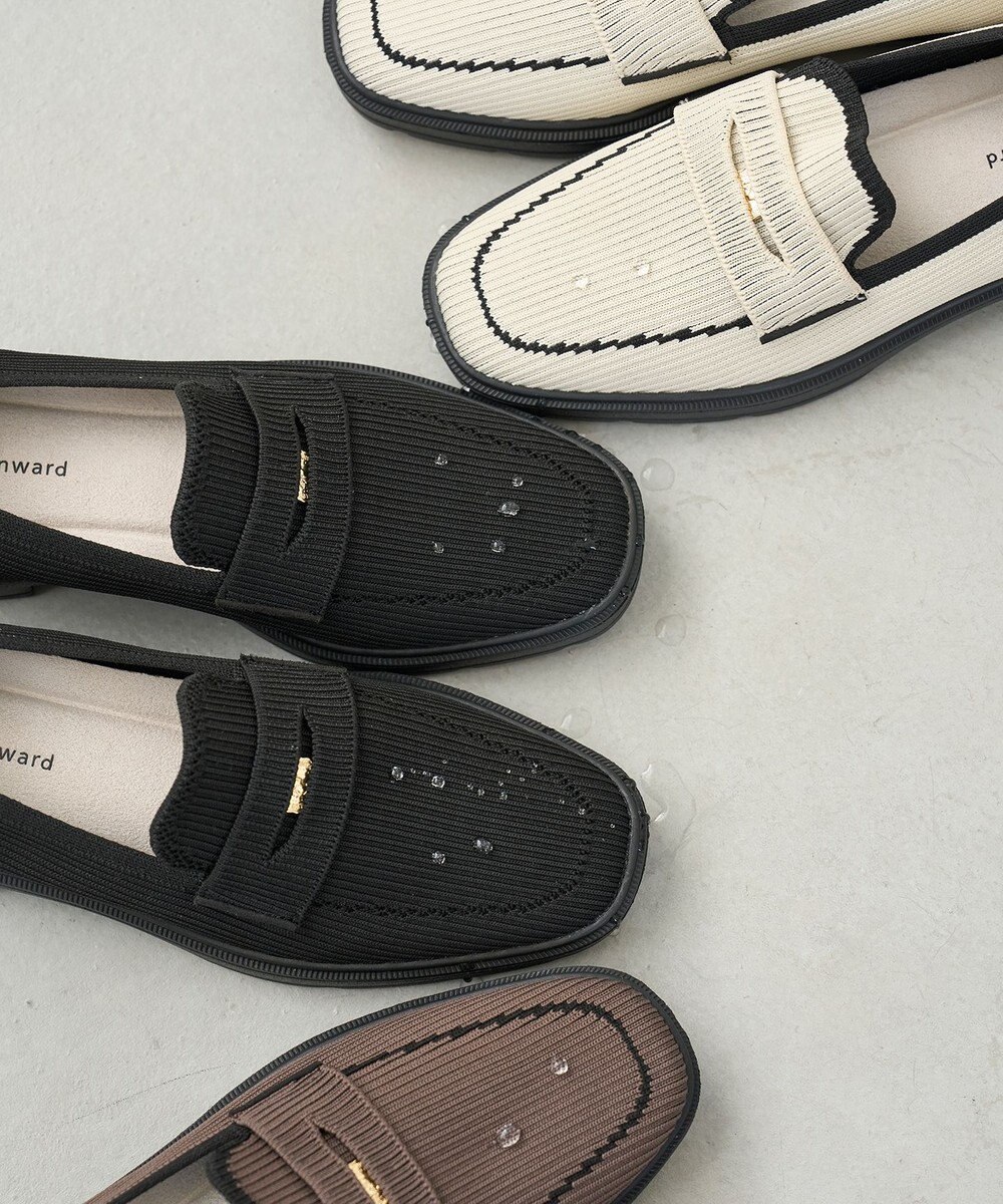 steppi 【VERY掲載 / 撥水 / 洗える】コインローファー 