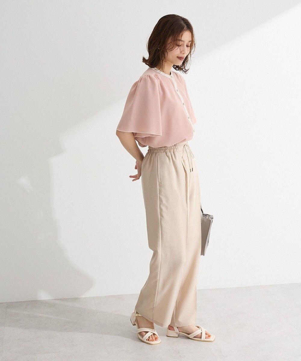 Green Parks ・ＥＬＥＮＣＡＲＥ　ＤＵＥ　バイカラーブラウス 