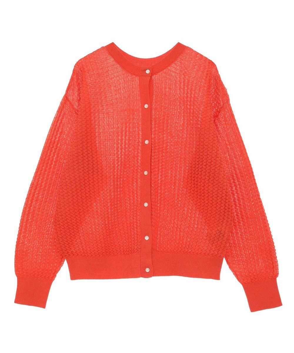 AMERICAN HOLIC 柄編みニットカーディガン 