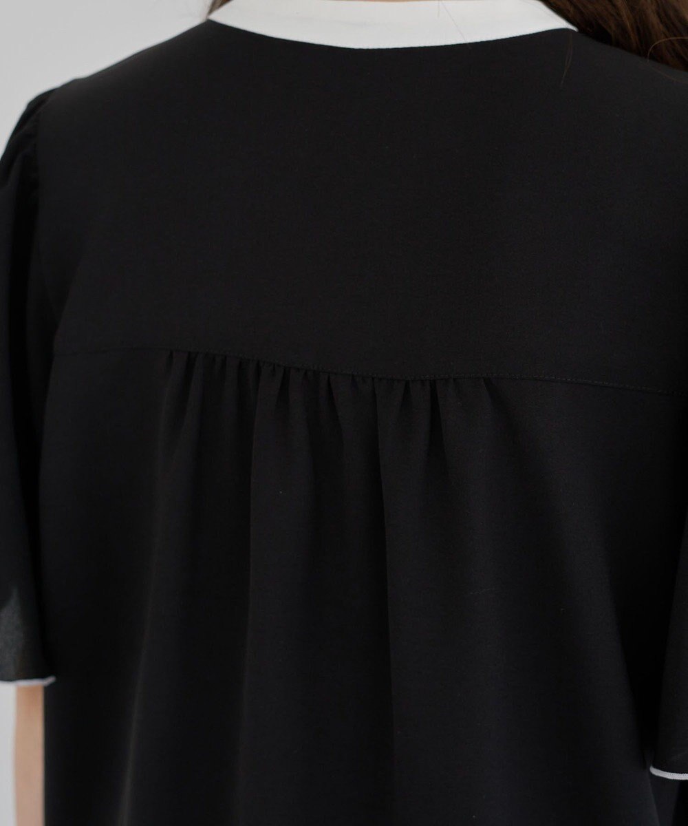 Green Parks ・ＥＬＥＮＣＡＲＥ　ＤＵＥ　バイカラーブラウス 