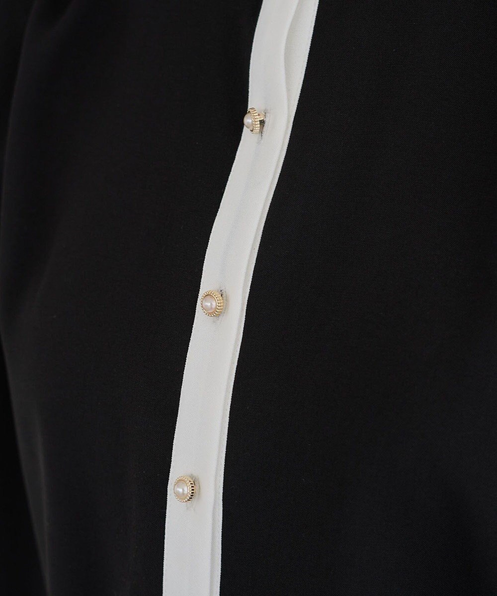 Green Parks ・ＥＬＥＮＣＡＲＥ　ＤＵＥ　バイカラーブラウス 