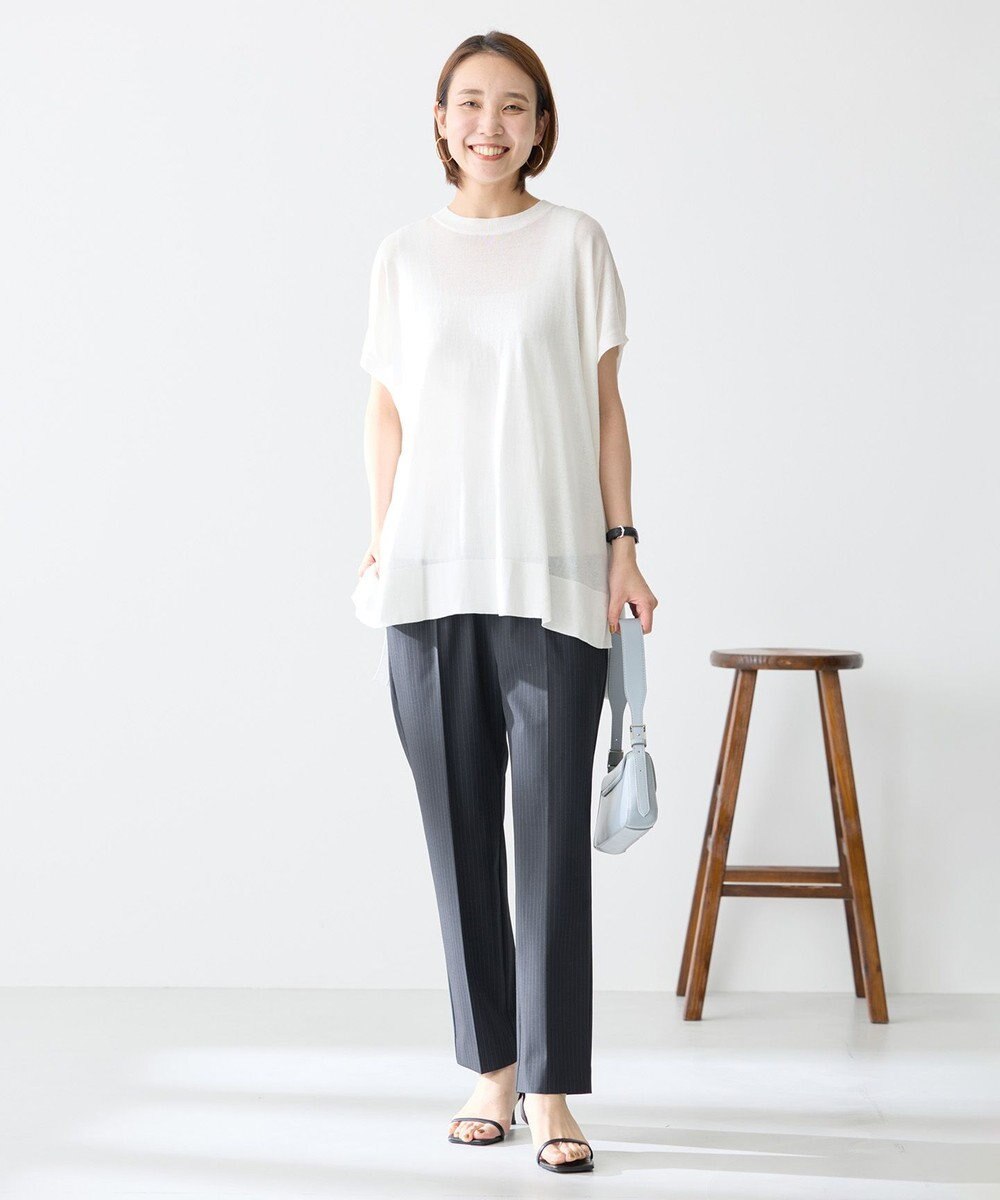 UNFILO フロスティコットン オーバーニット 