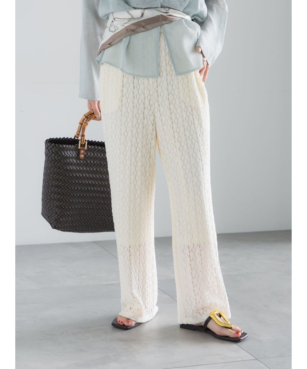 Te chichi カットレースイージーパンツ《2026 SUMMER LOOK item》 