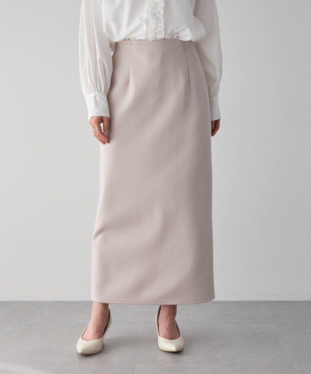 YECCA VECCA ダンボールニットナロースカート 