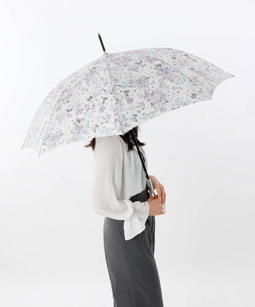 AURORA 【 JILL STUART（ジル スチュアート）】ヴィンテージフラワープリント雨傘(長傘) 