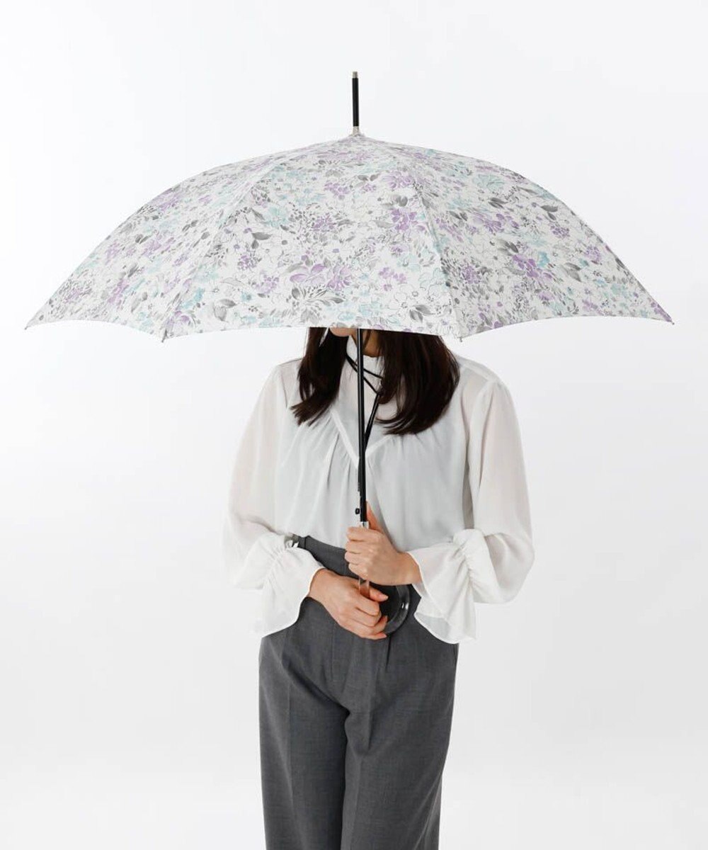 AURORA 【 JILL STUART（ジル スチュアート）】ヴィンテージフラワープリント雨傘(長傘) 