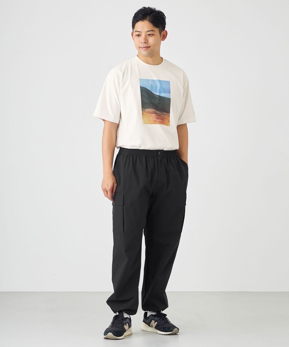 SHARE PARK MENS 【撥水・UVカット・ストレッチ・軽量 】ナイロンカーゴパンツ（Lサイズ） 