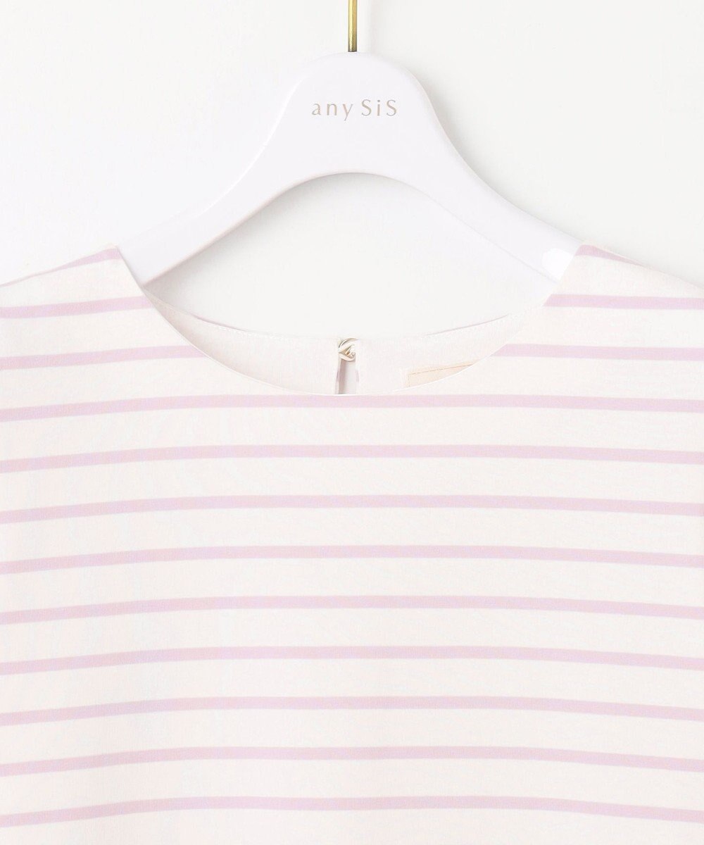 ANY SIS 【UVカット・接触冷感・撥水・汗ジミ防止】プレーティングジャージー タックスリーブ カットソー 