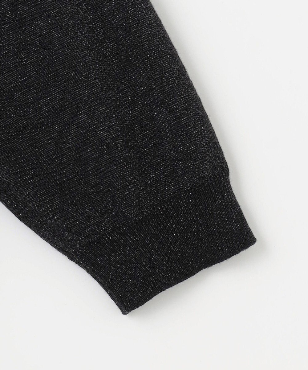 組曲 S 【WEB限定・2SET】5分袖ラメ入りアンサンブルニット 