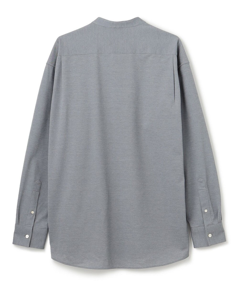 JOSEPH HOMME ハイゲージコットンジャージー 　バンドカラーシャツ 