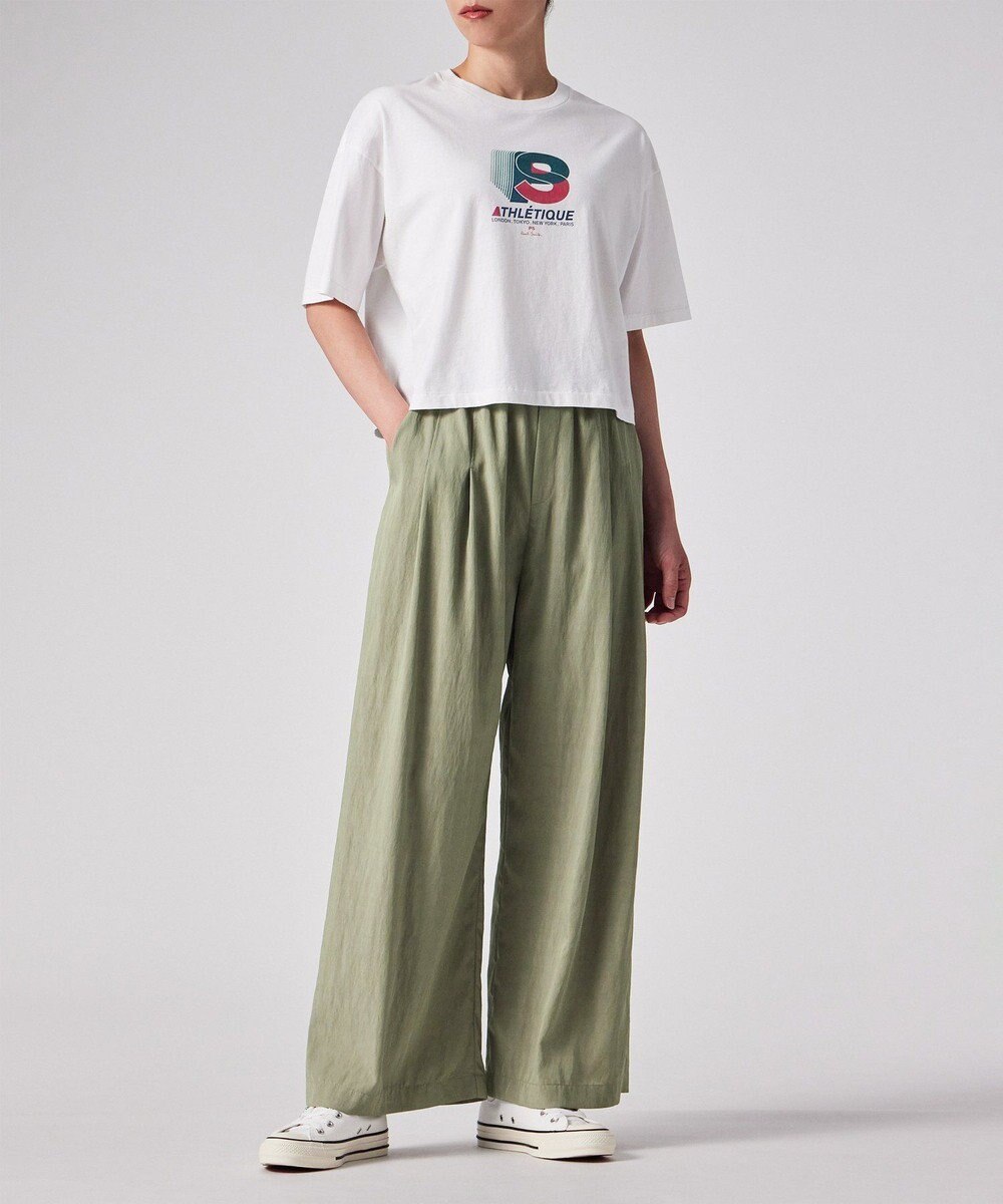 Paul Smith アスレチック クロップド 半袖Tシャツ 