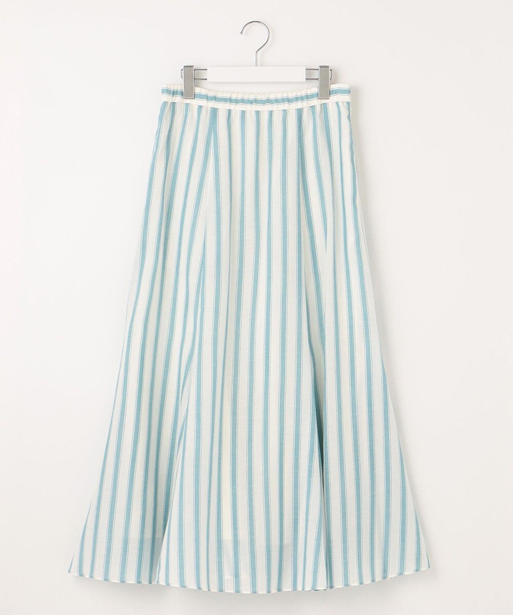 自由区 【洗える】テンセルリネン スカート 