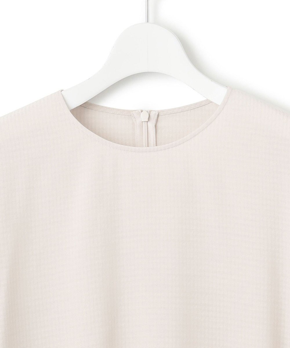 23区 【洗える】ドレープドビークロス バルーンスリーブ ブラウス 